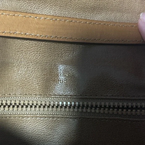 Celine Tan Leather Shoulder Bag - Picture 12 of 12